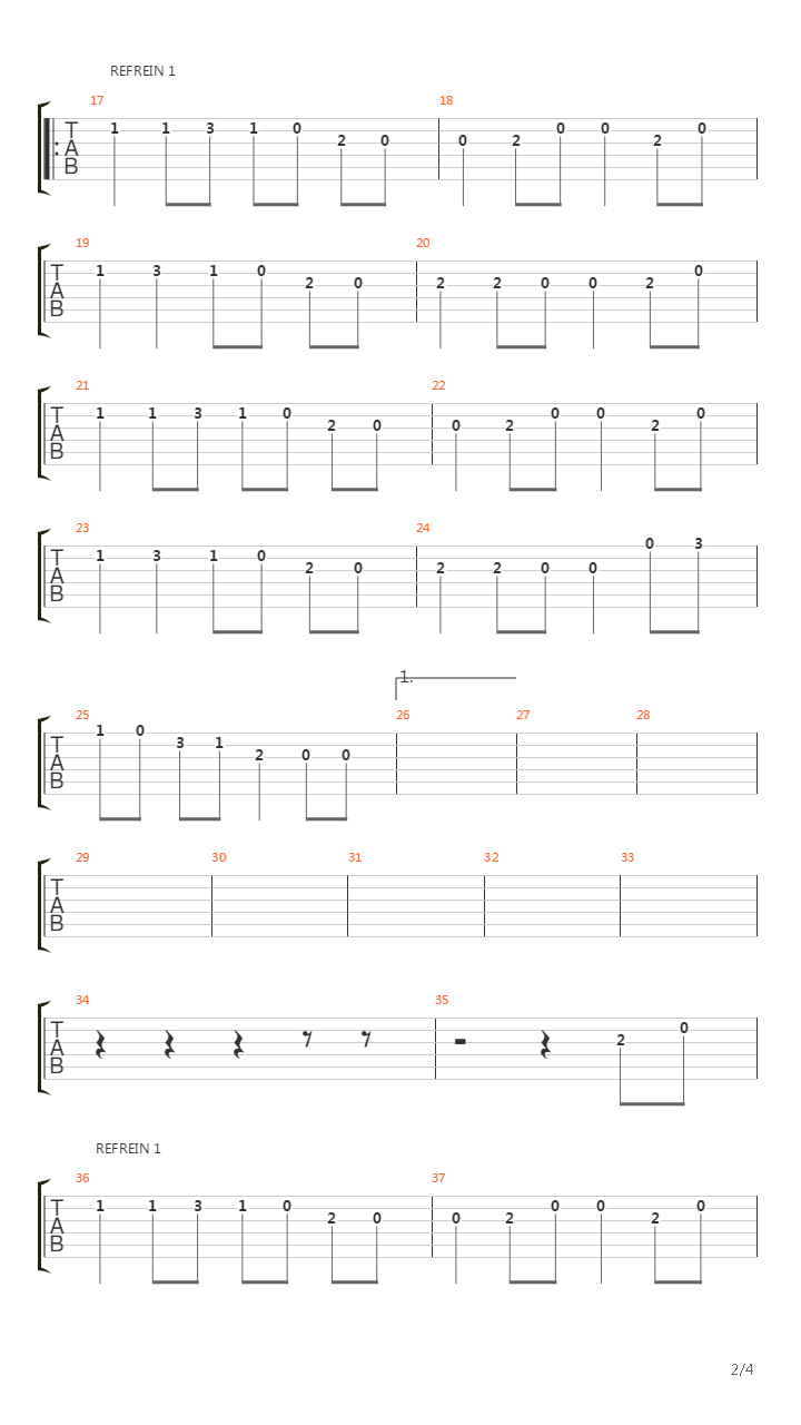 The Riddle吉他谱