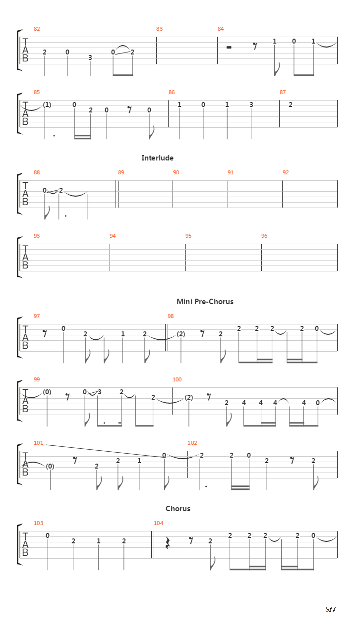 Little Braver吉他谱