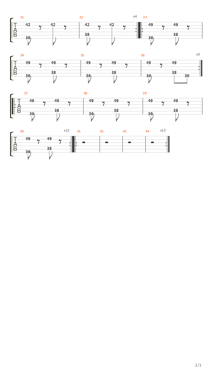 Kowarete Iku Sekai吉他谱