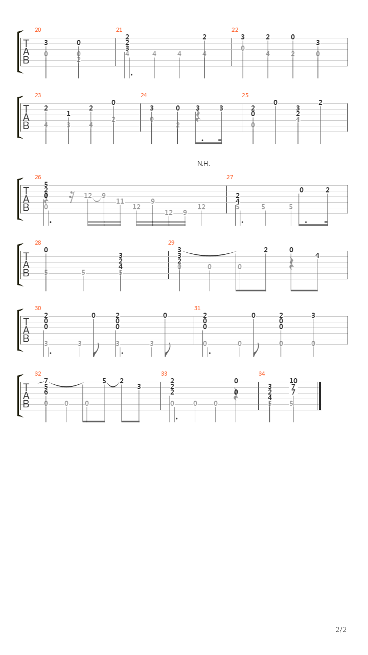 Mal Reggendo吉他谱