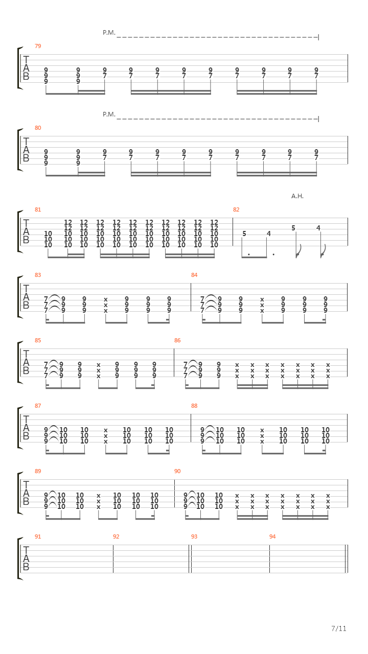 El Mark吉他谱