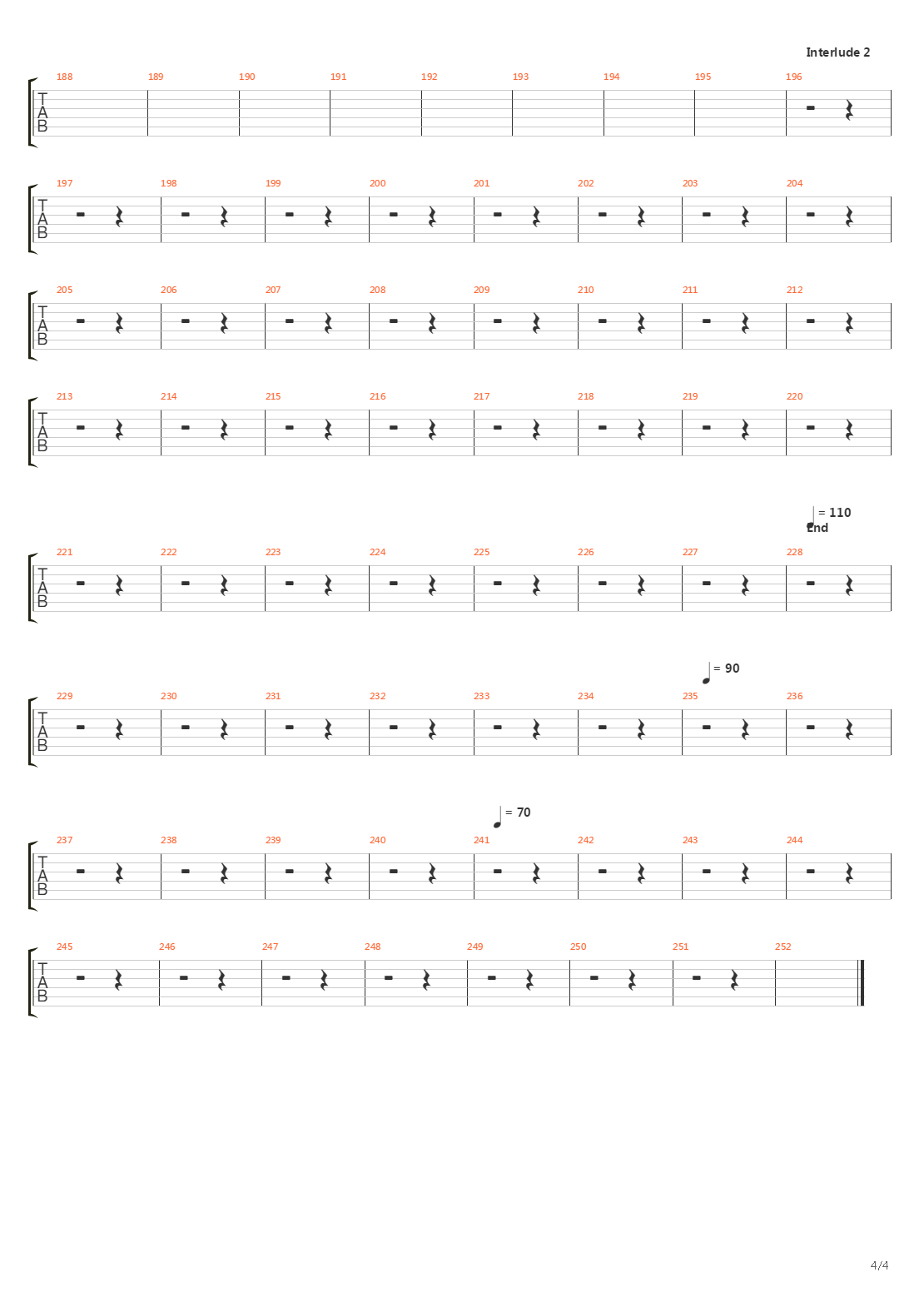 Two Tabs Of Mescaline吉他谱