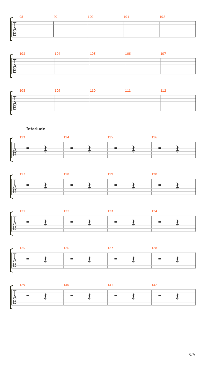 Two Tabs Of Mescaline吉他谱