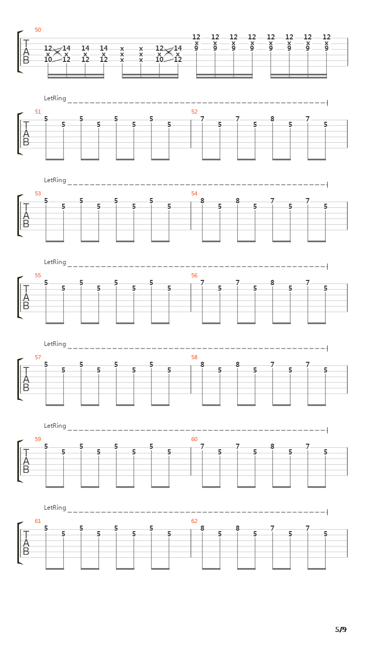 Rolling In The Deep吉他谱