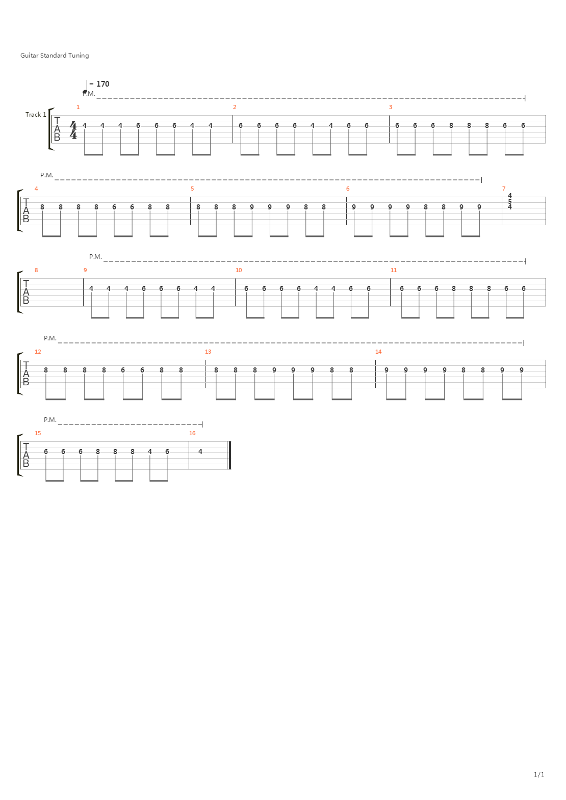 18吉他谱