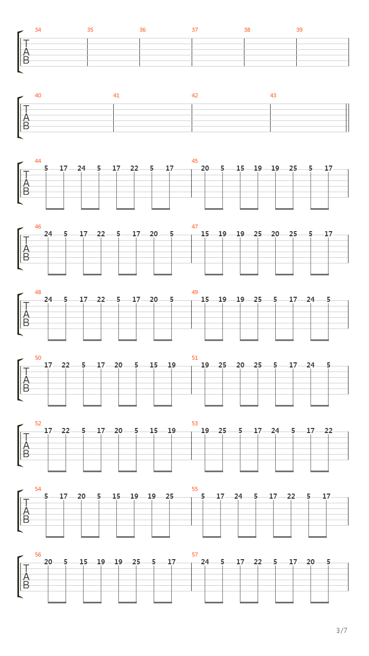 Profondo Rosso吉他谱