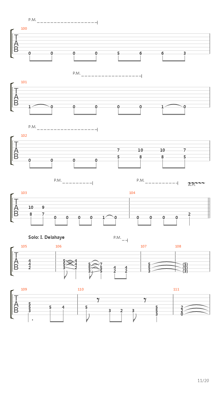 2014吉他谱