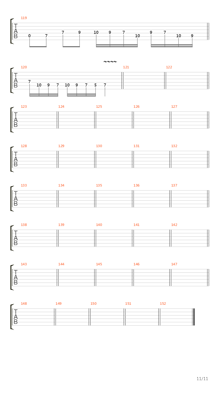 The Execution Protocol吉他谱