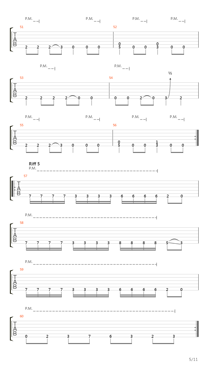 The Execution Protocol吉他谱