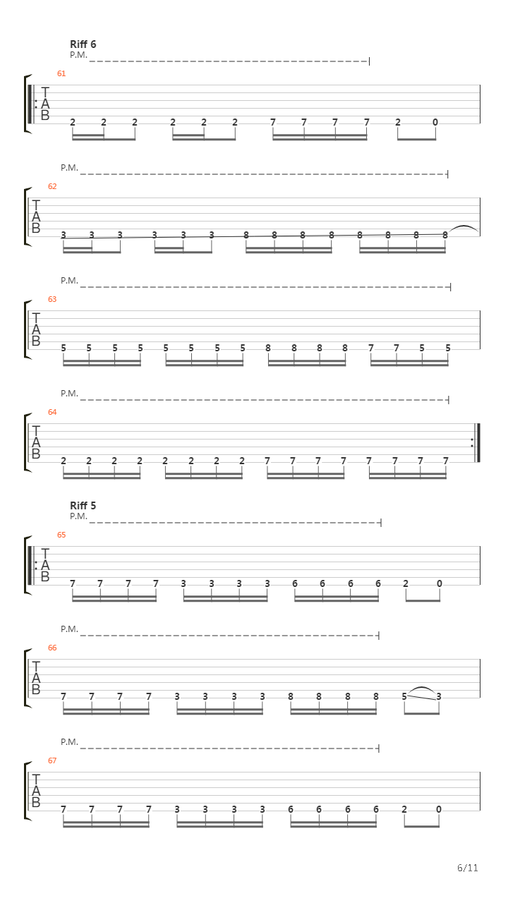 The Execution Protocol吉他谱