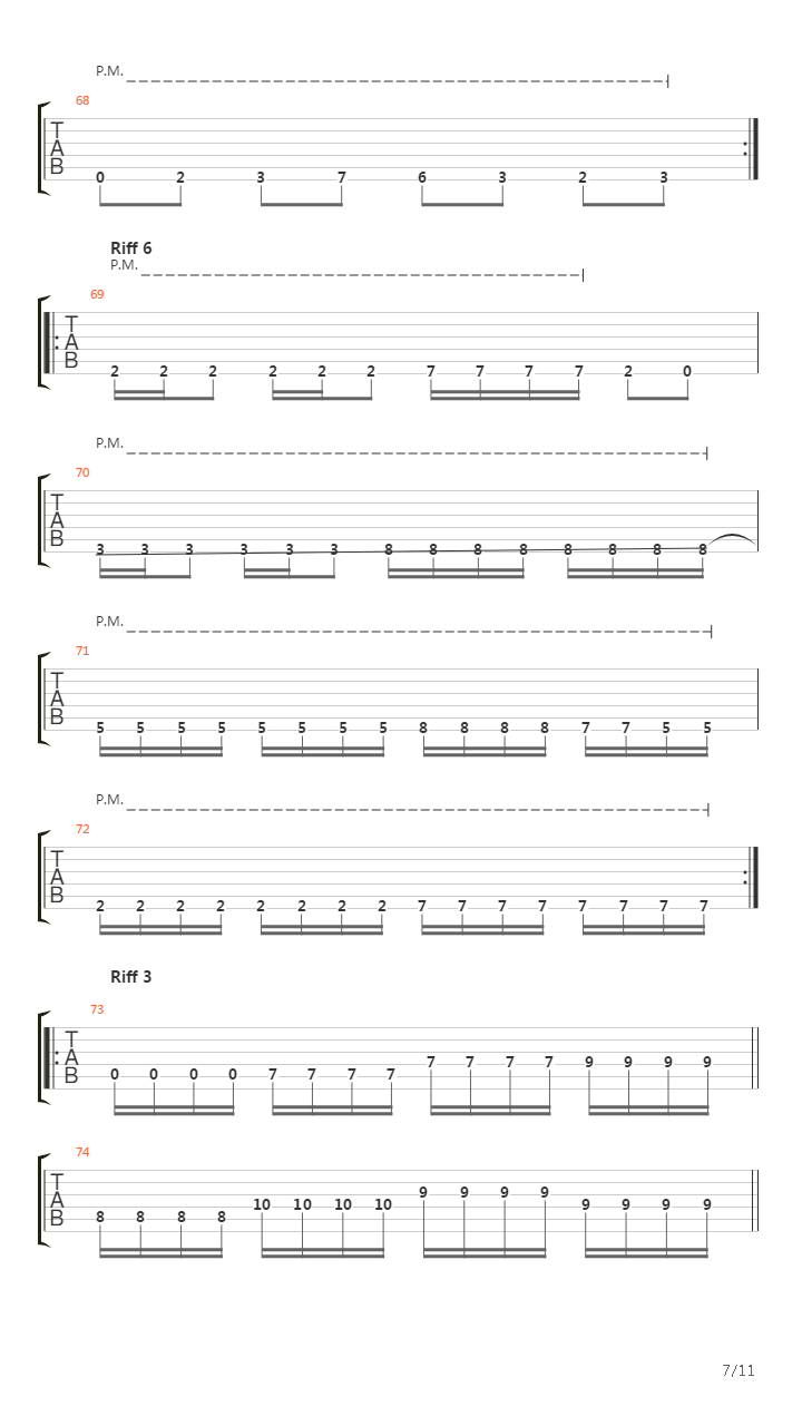 The Execution Protocol吉他谱