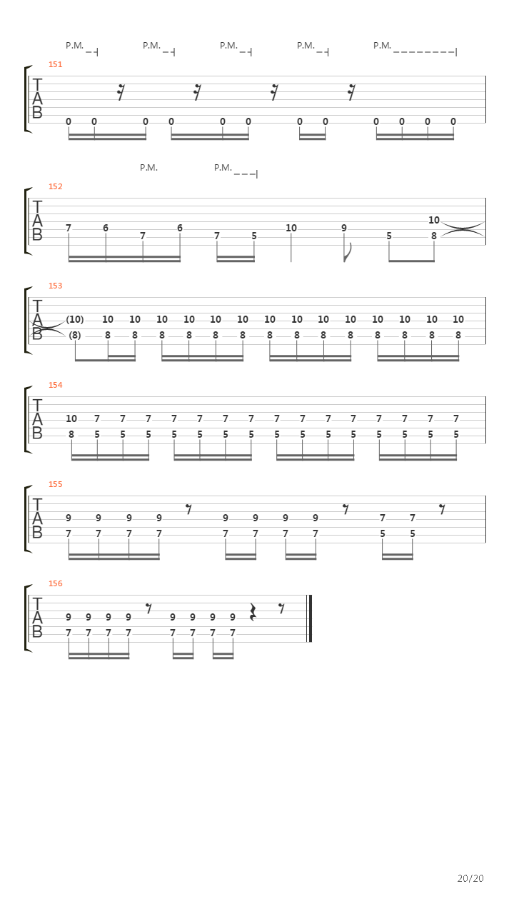 Empire Of The Gun吉他谱