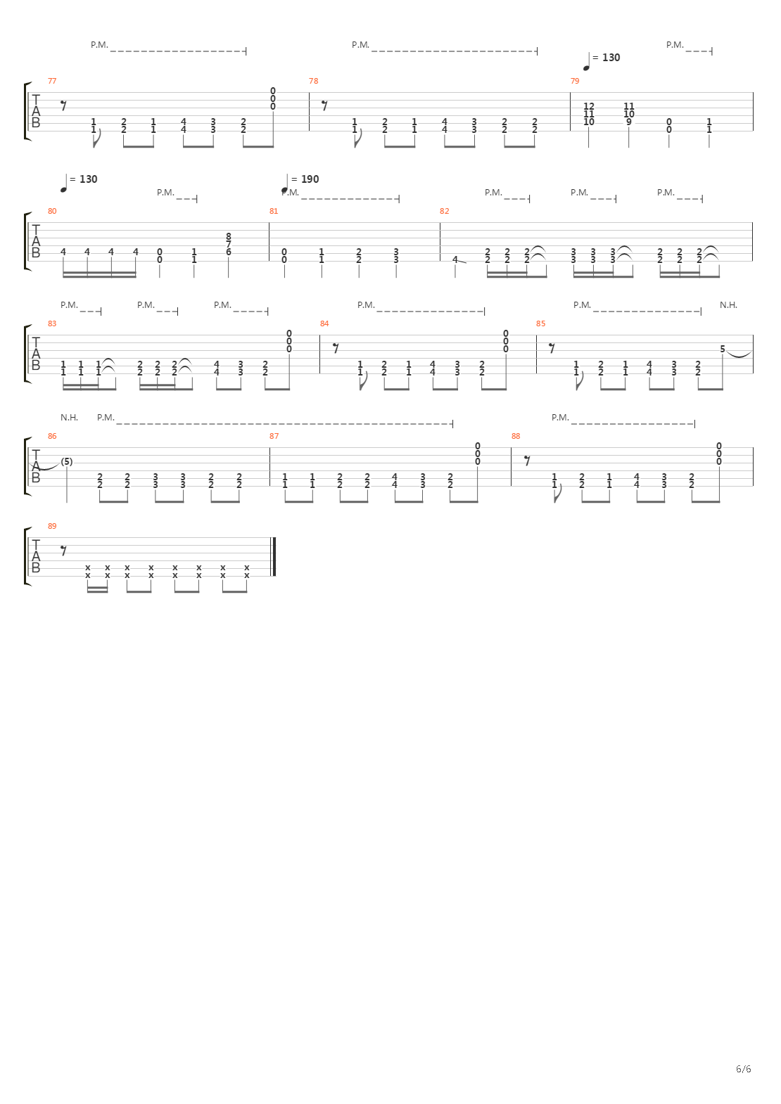 Indians吉他谱