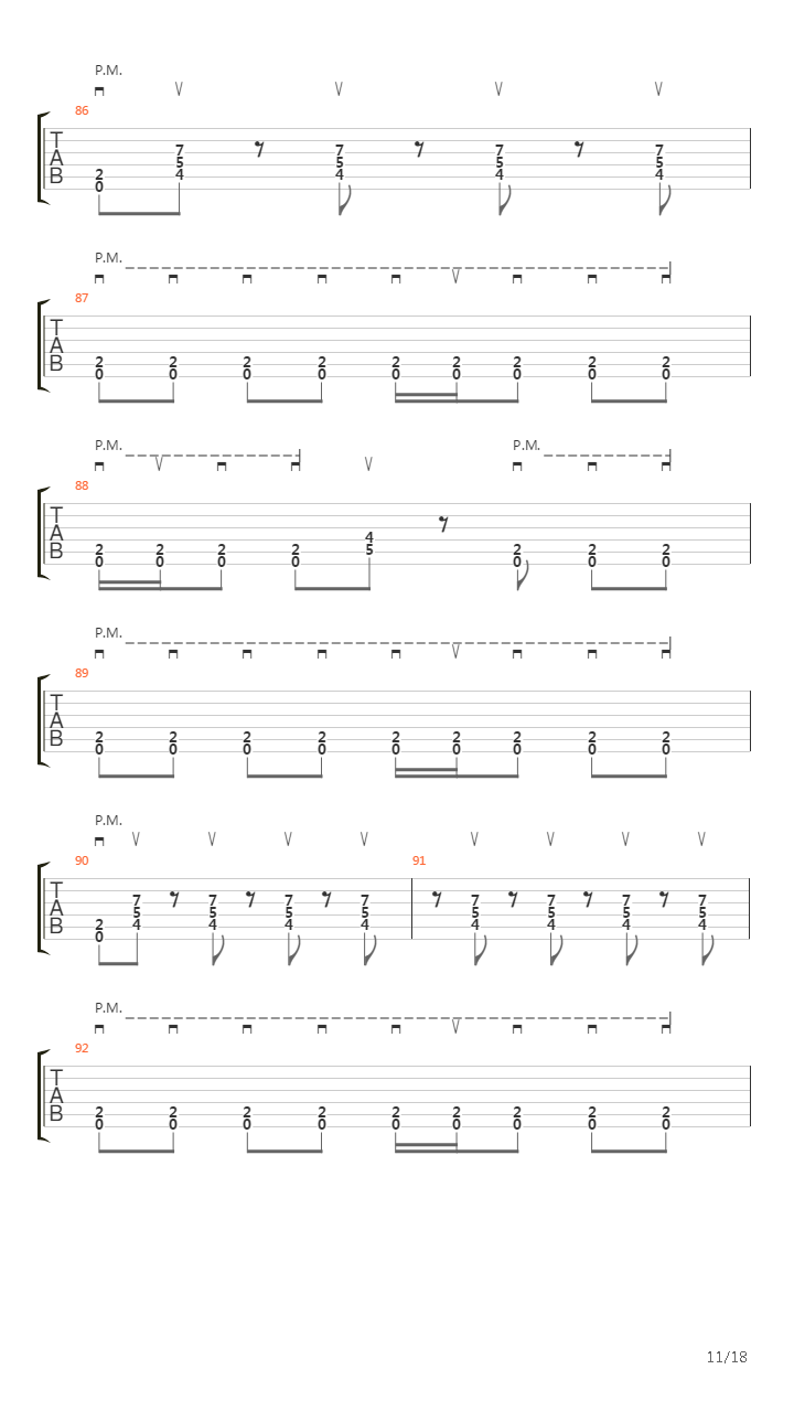 Indians吉他谱