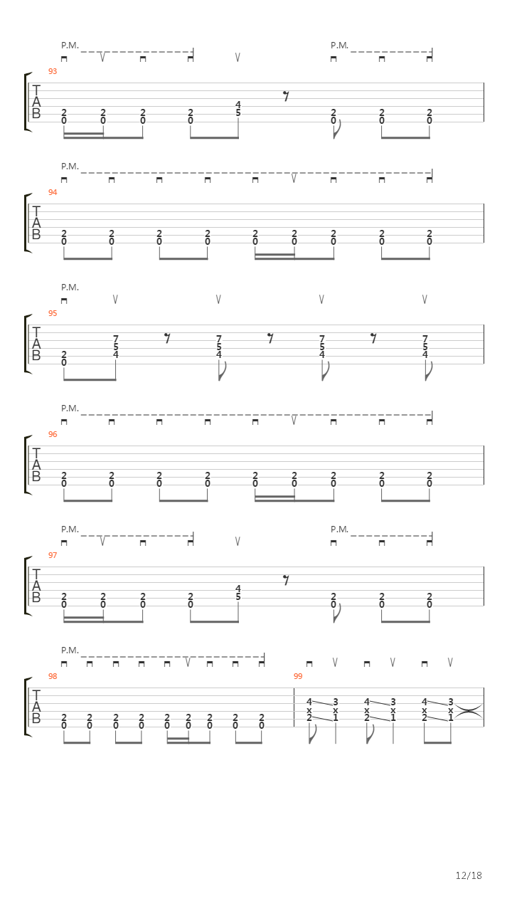 Indians吉他谱