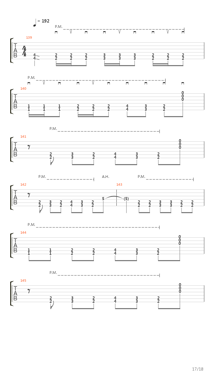 Indians吉他谱