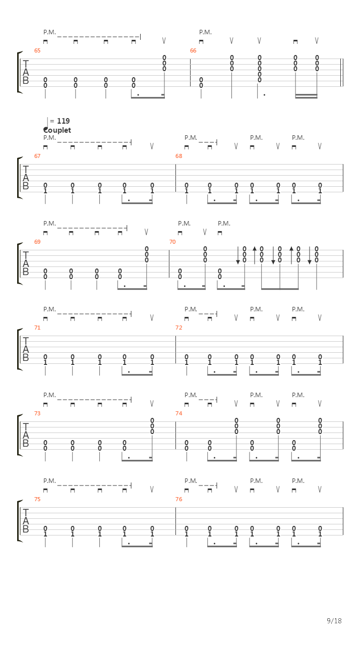 Indians吉他谱