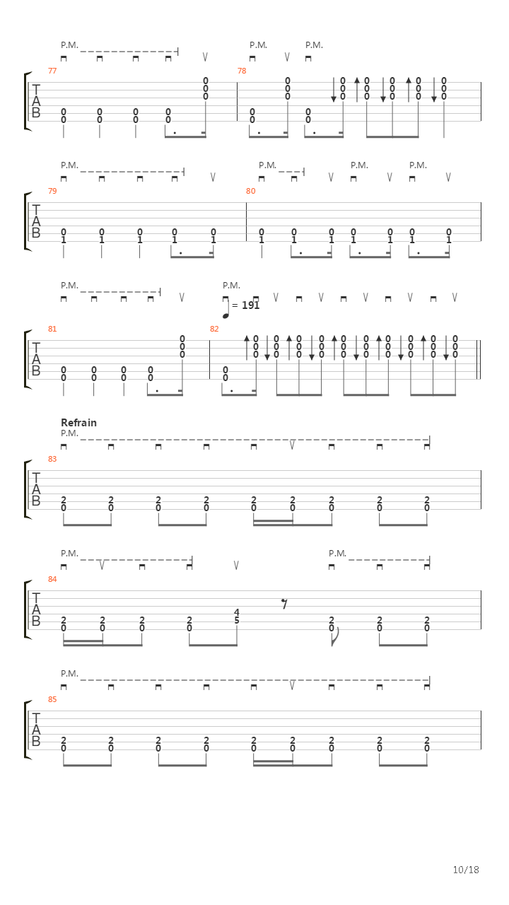 Indians吉他谱