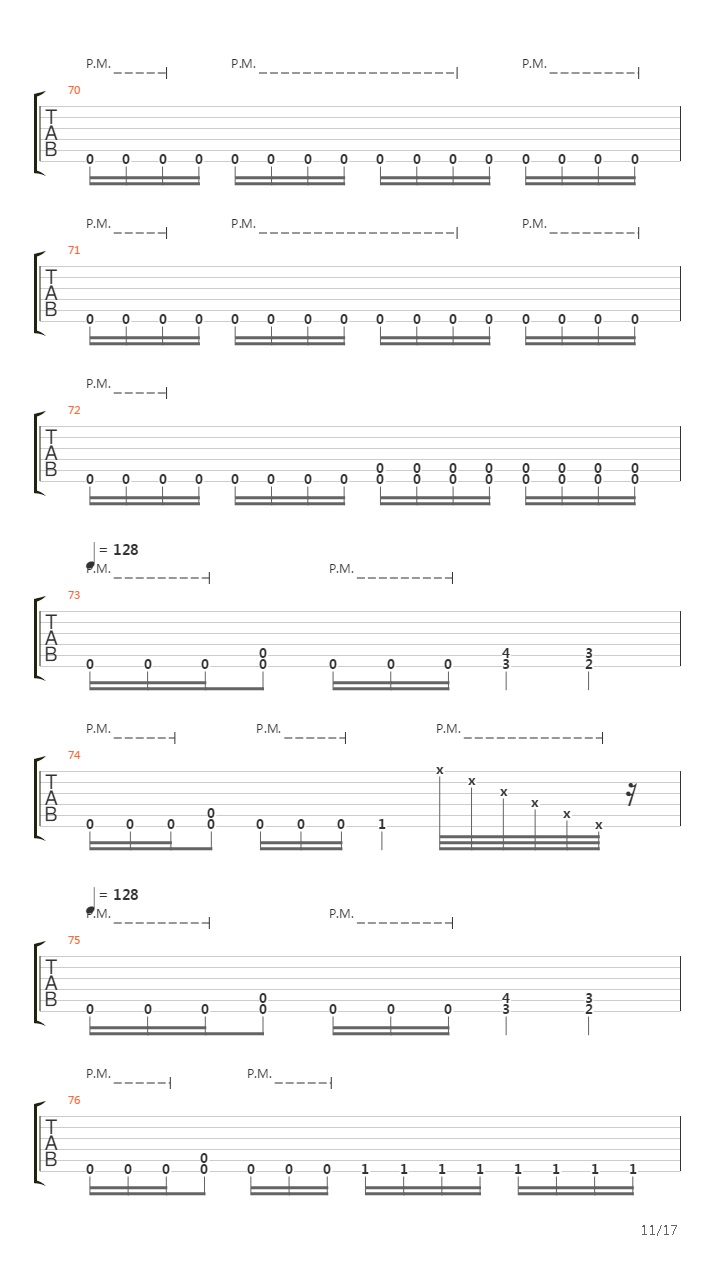 Lenfenant Sauvage吉他谱