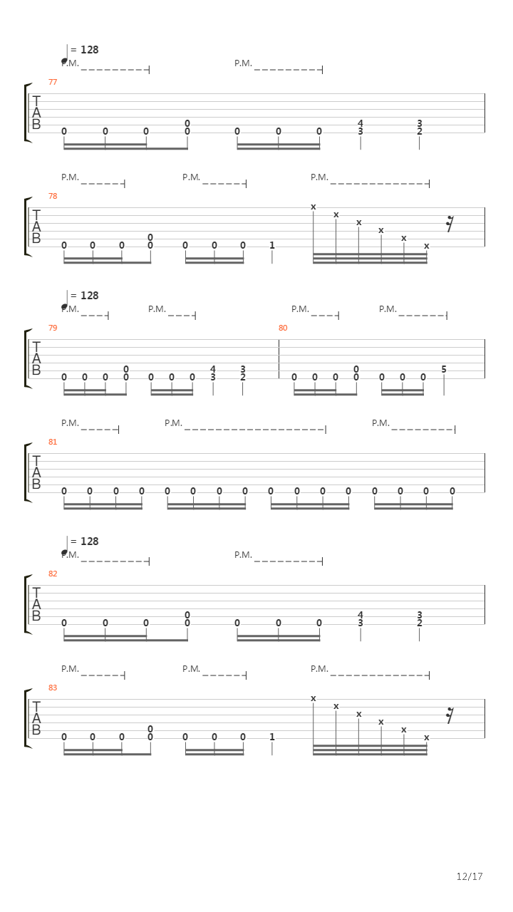 Lenfenant Sauvage吉他谱