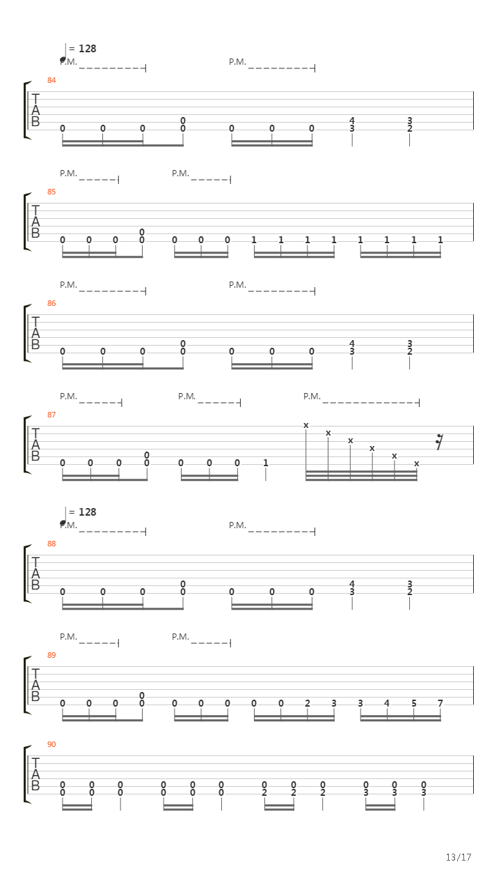 Lenfenant Sauvage吉他谱