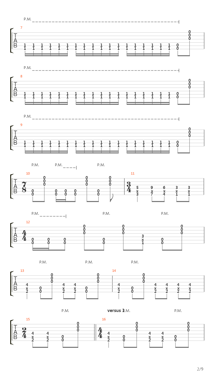 Link吉他谱