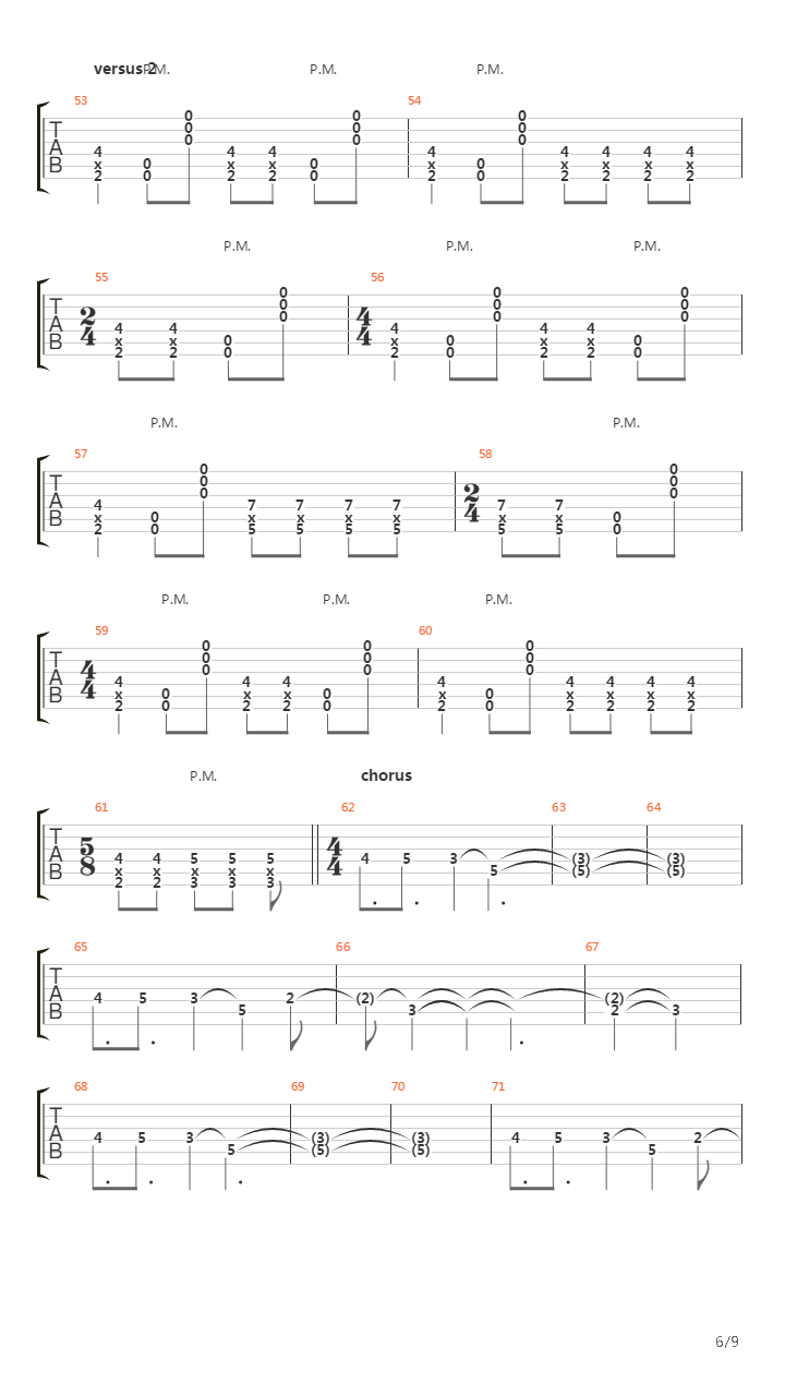 Link吉他谱