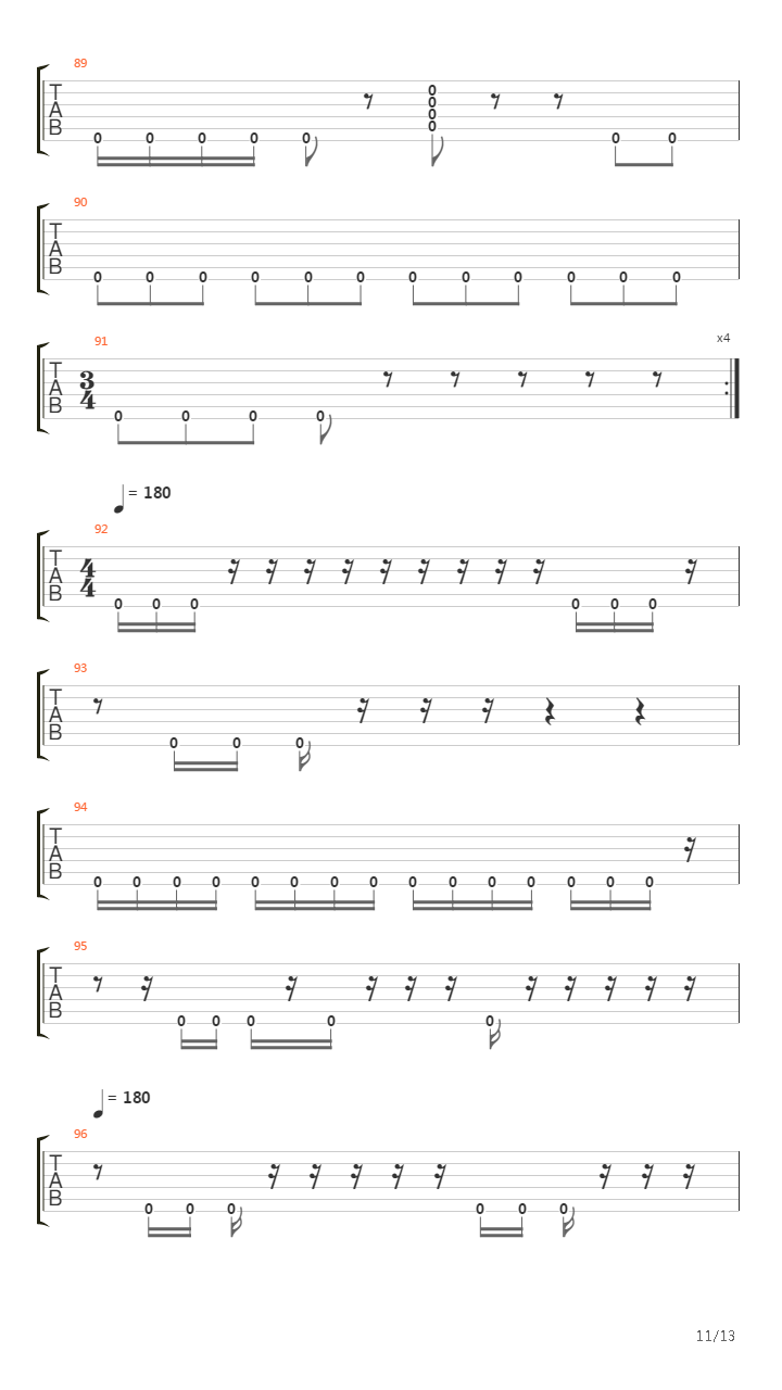 Remembrance吉他谱