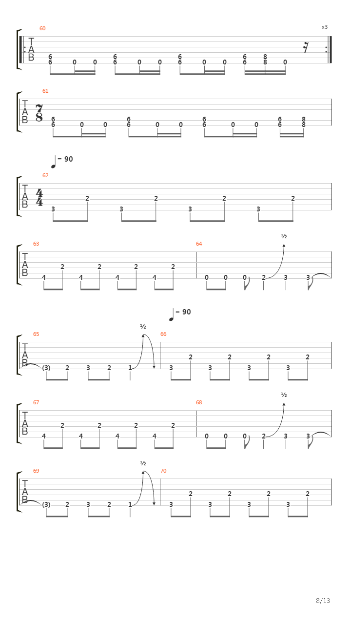 Remembrance吉他谱