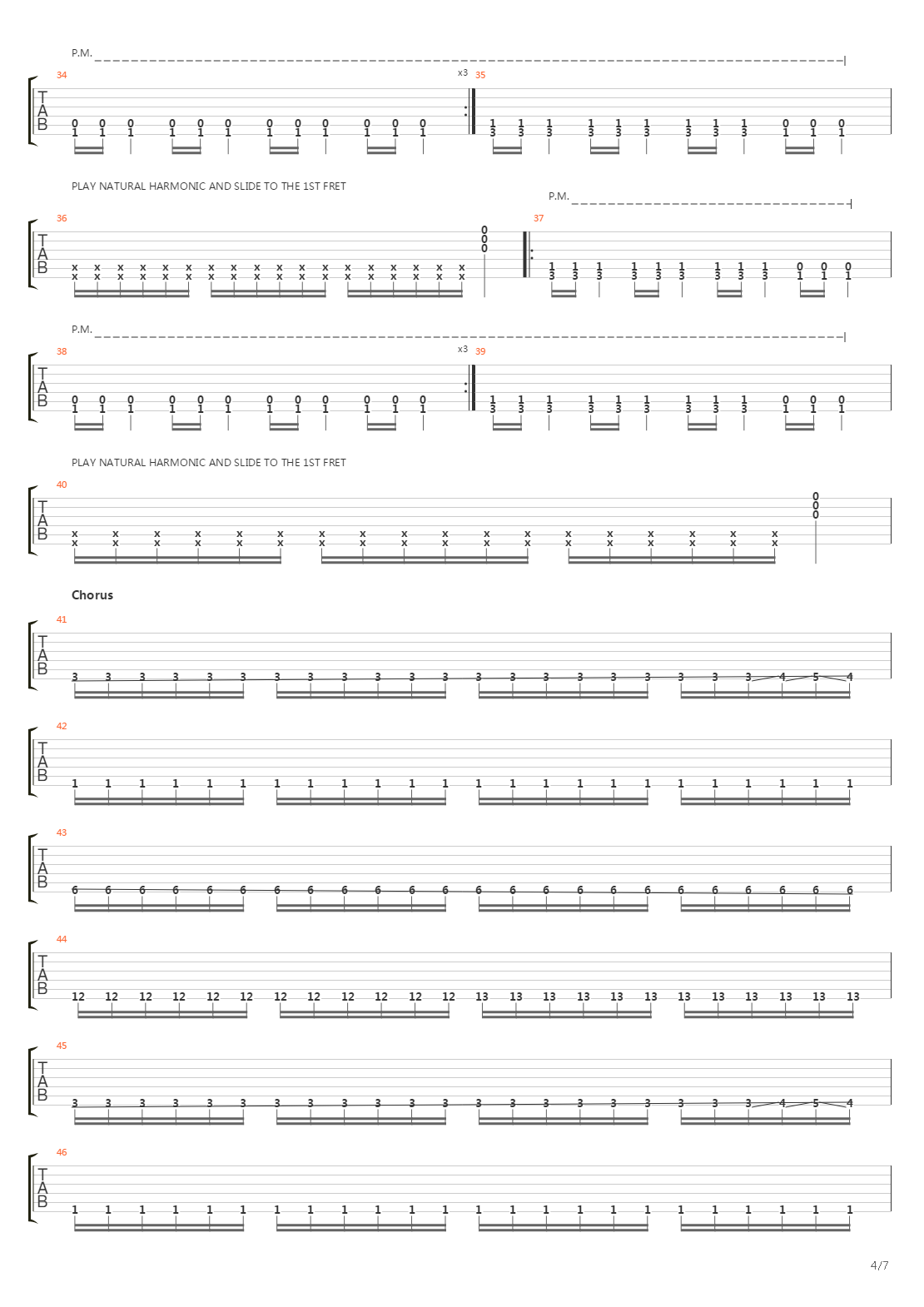 The Axe吉他谱