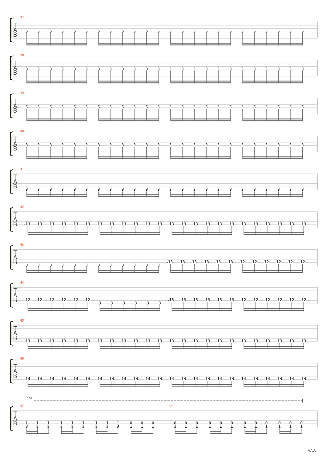 The Axe吉他谱