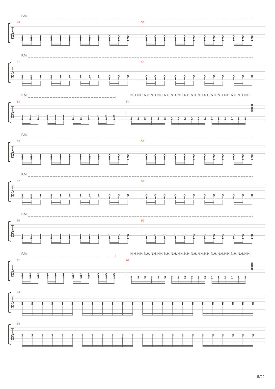 The Axe吉他谱