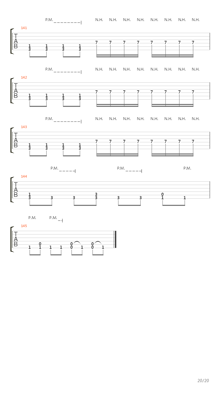 The Axe吉他谱