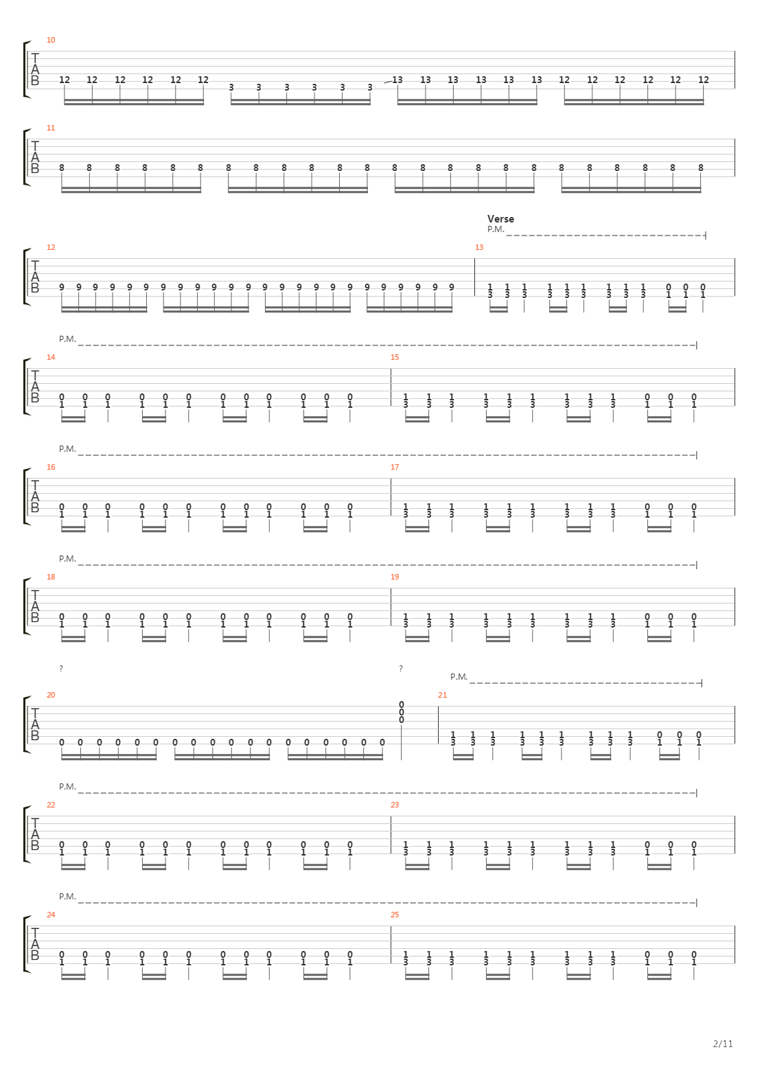 The Axe吉他谱