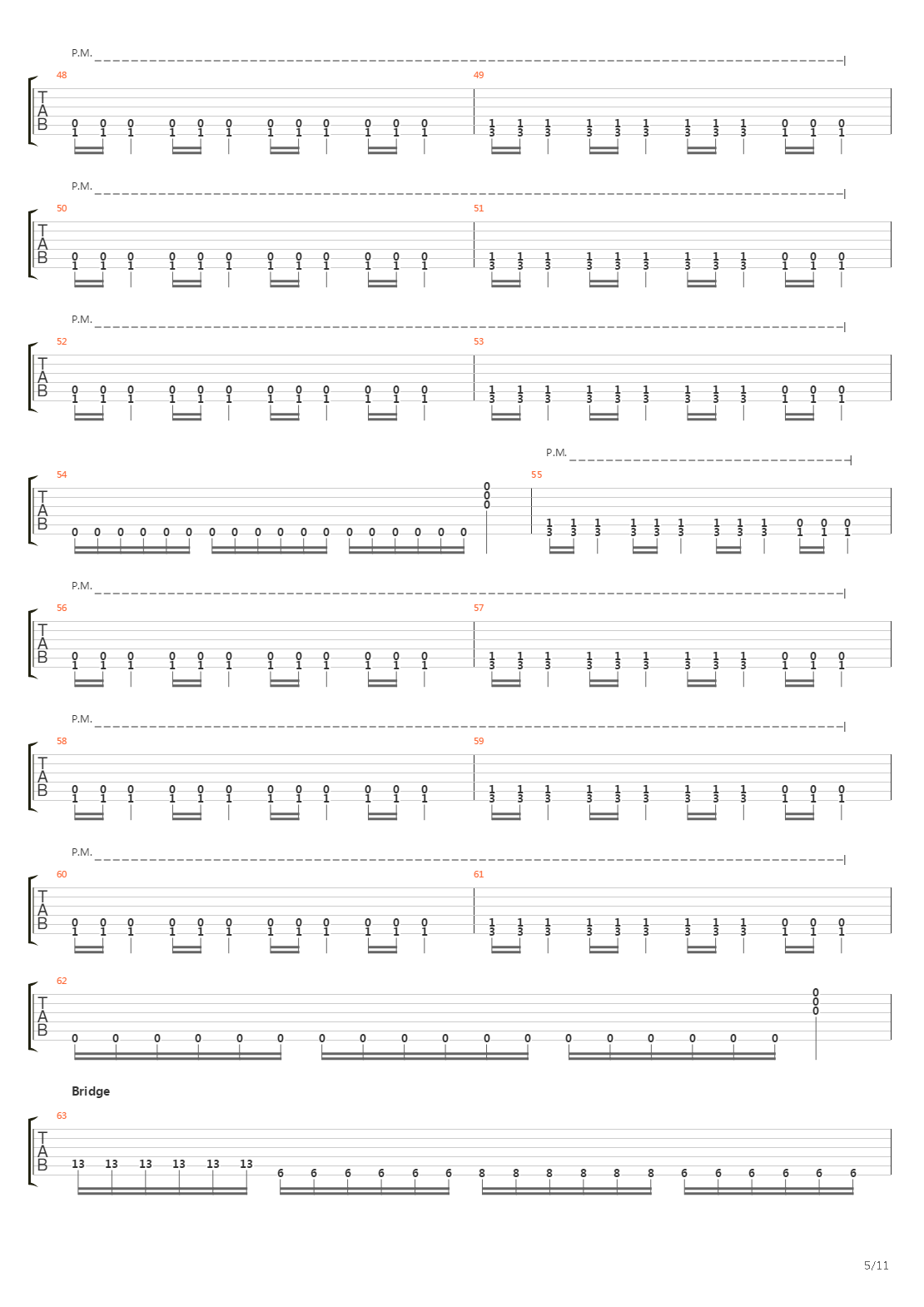 The Axe吉他谱