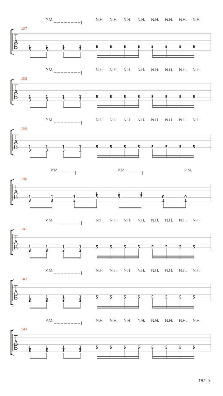 The Axe吉他谱