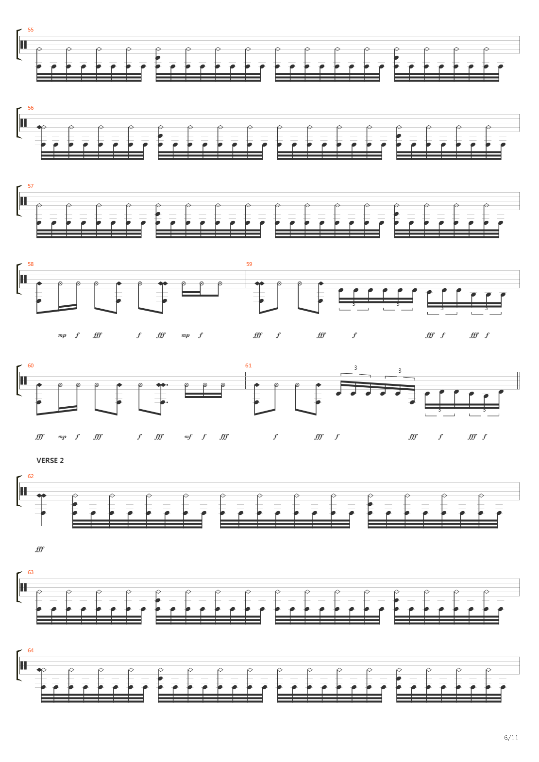 The Heaviest Matter Of The Universe吉他谱