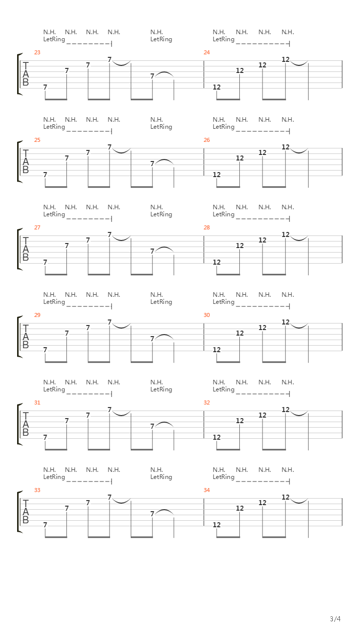 Unicorn吉他谱