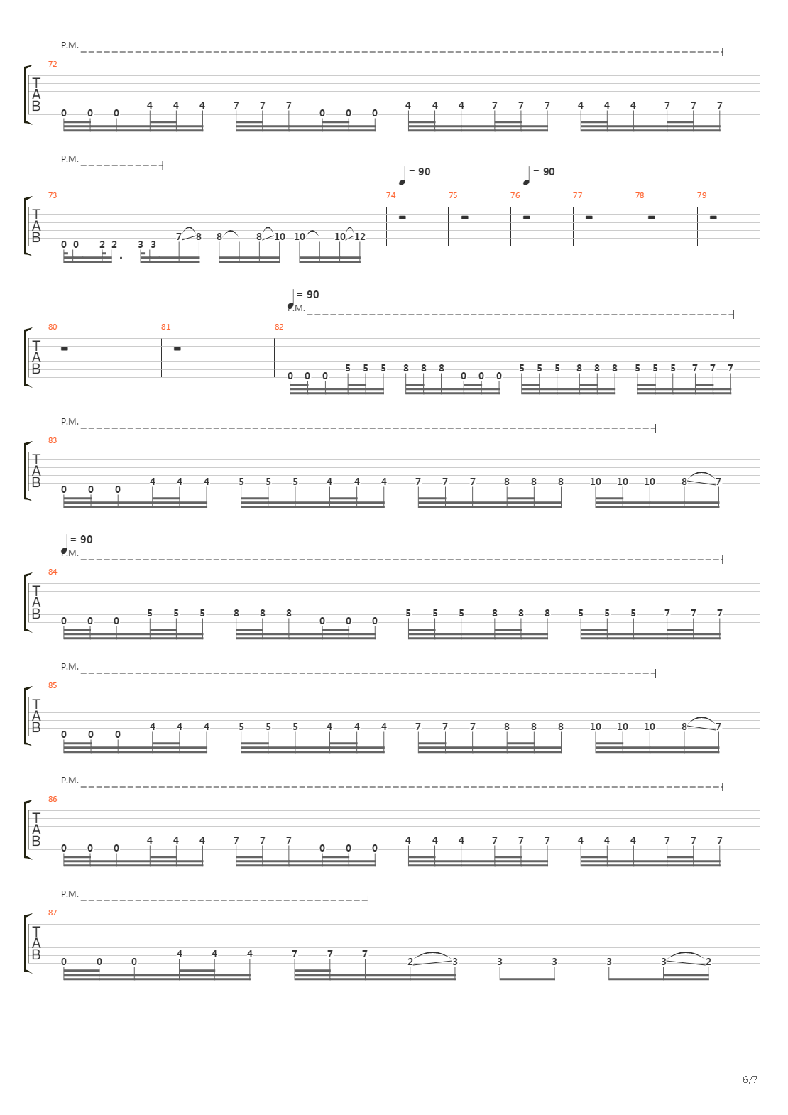 Vacuity吉他谱