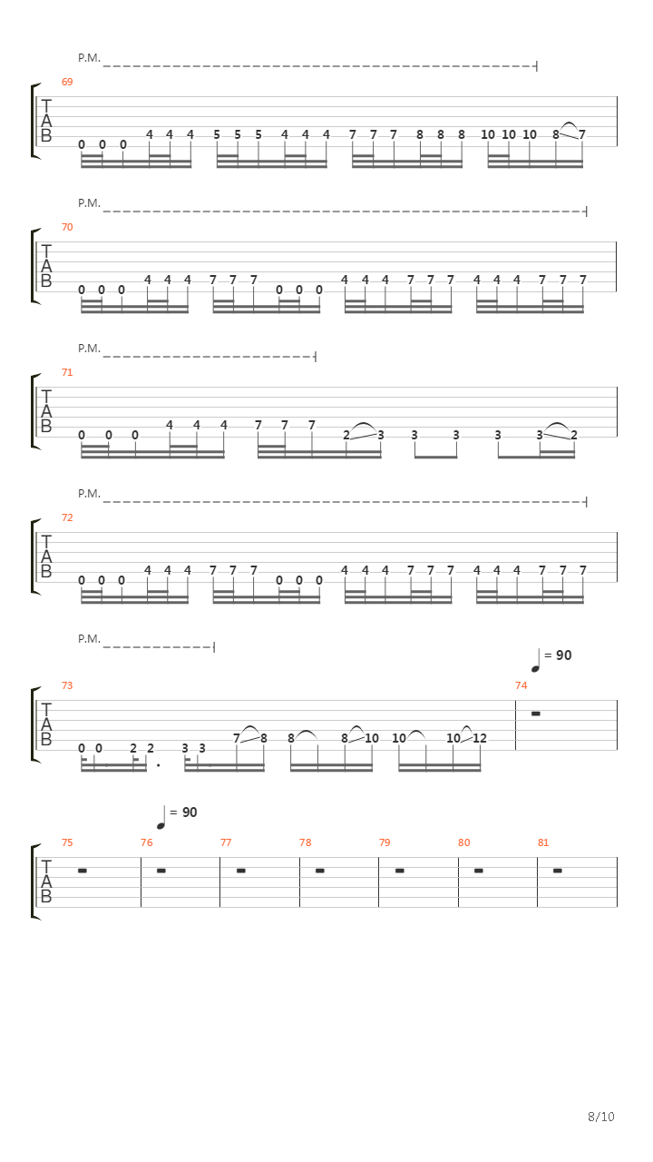 Vacuity吉他谱
