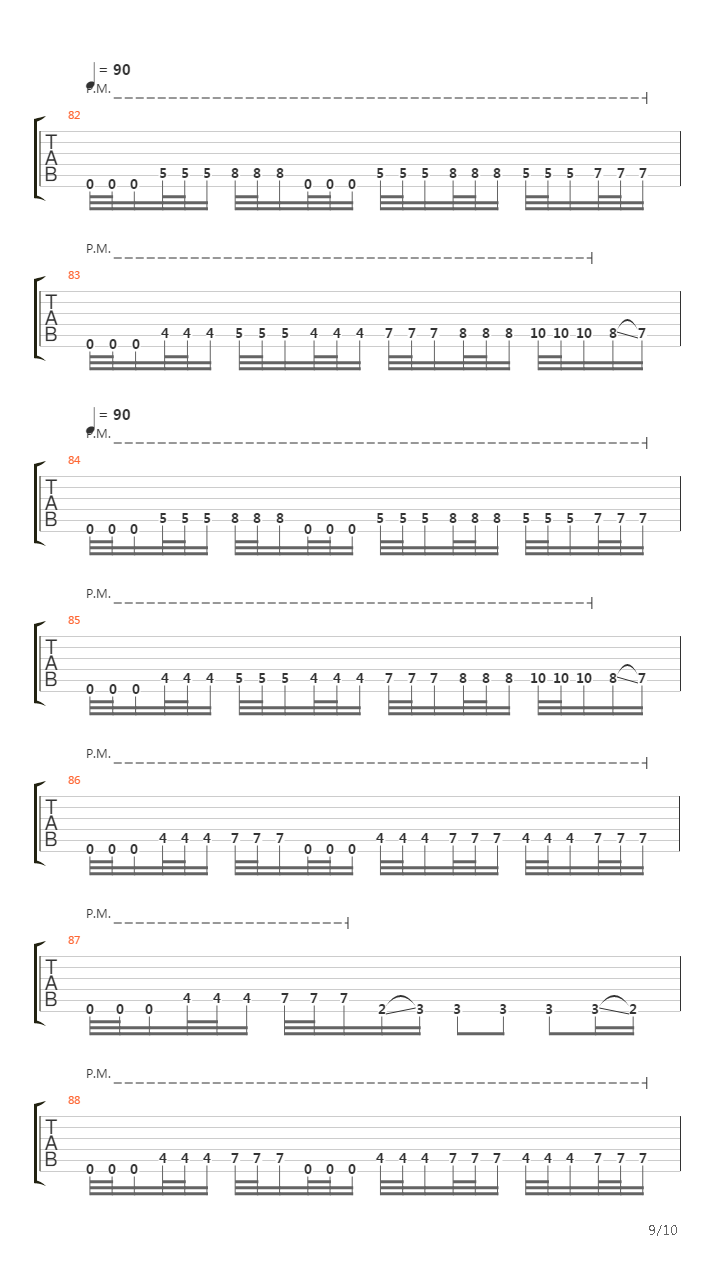 Vacuity吉他谱
