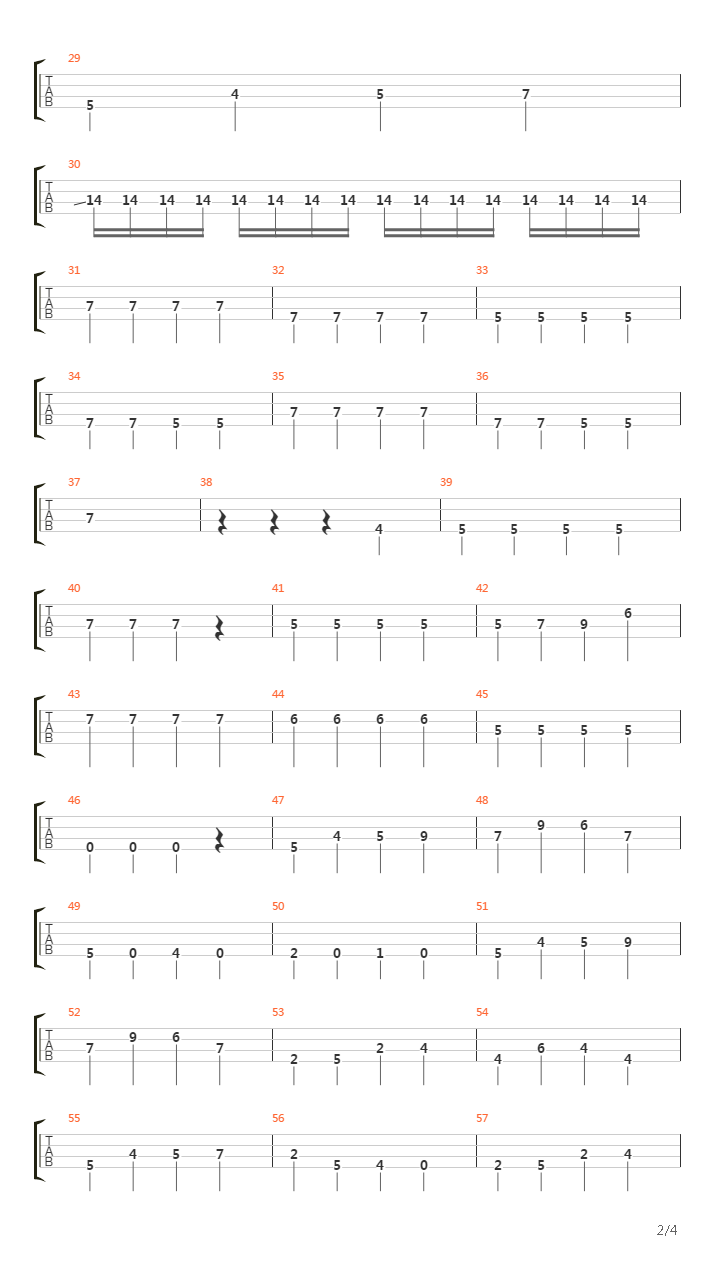 Counting The Days吉他谱