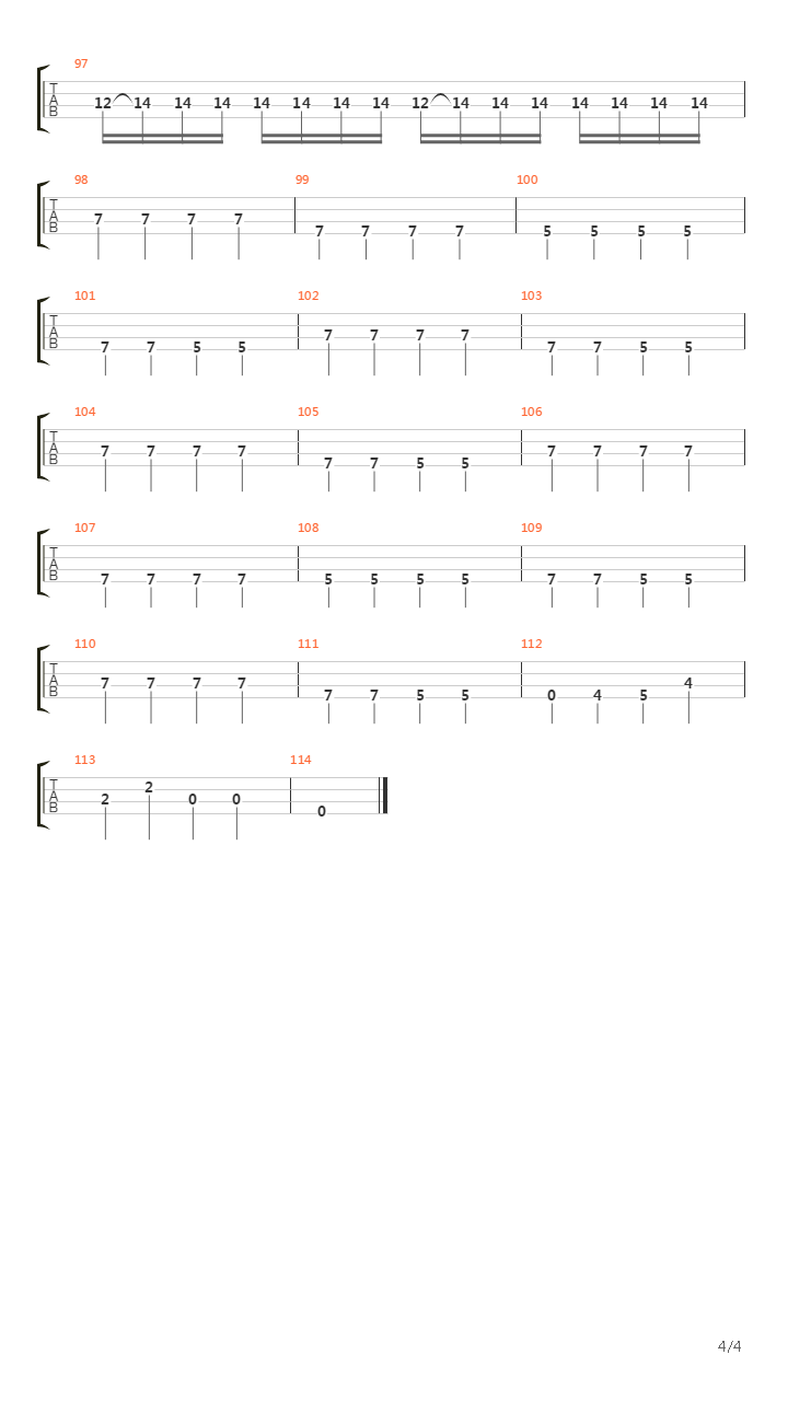 Counting The Days吉他谱