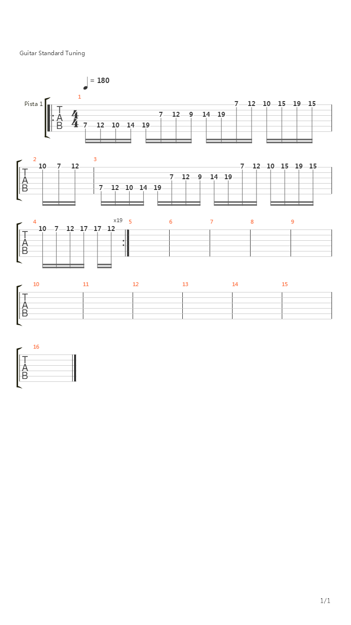 Pita Shoarna吉他谱