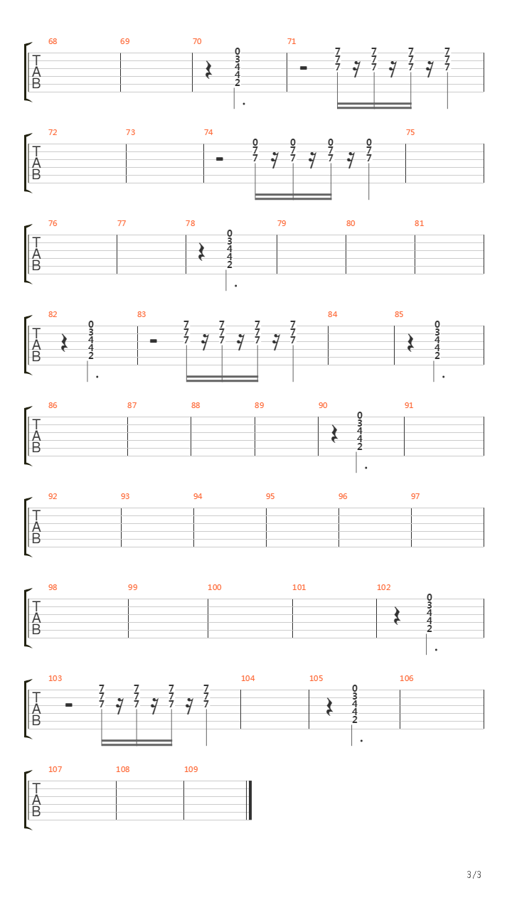 Sentimiento Original吉他谱