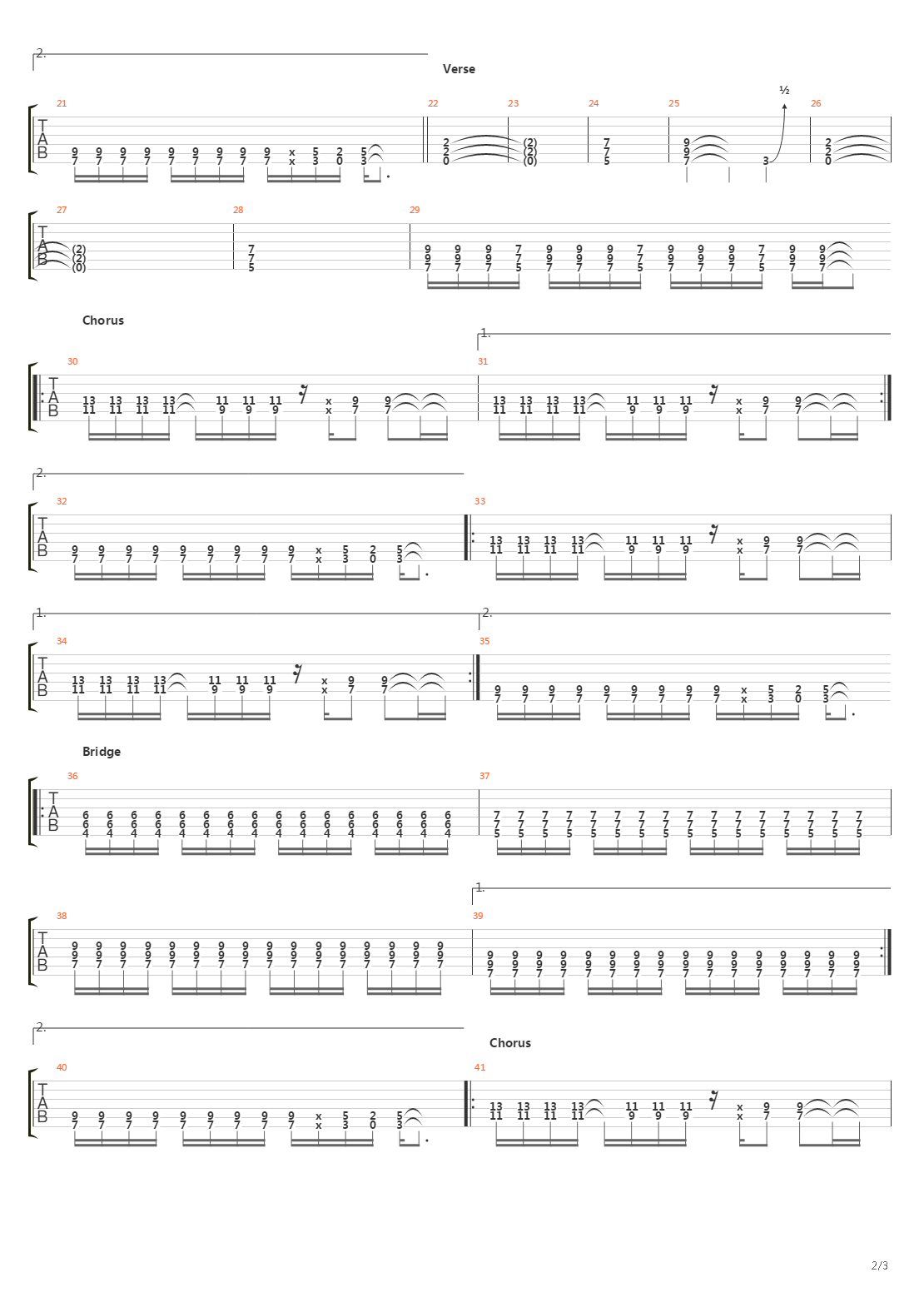 Steps吉他谱