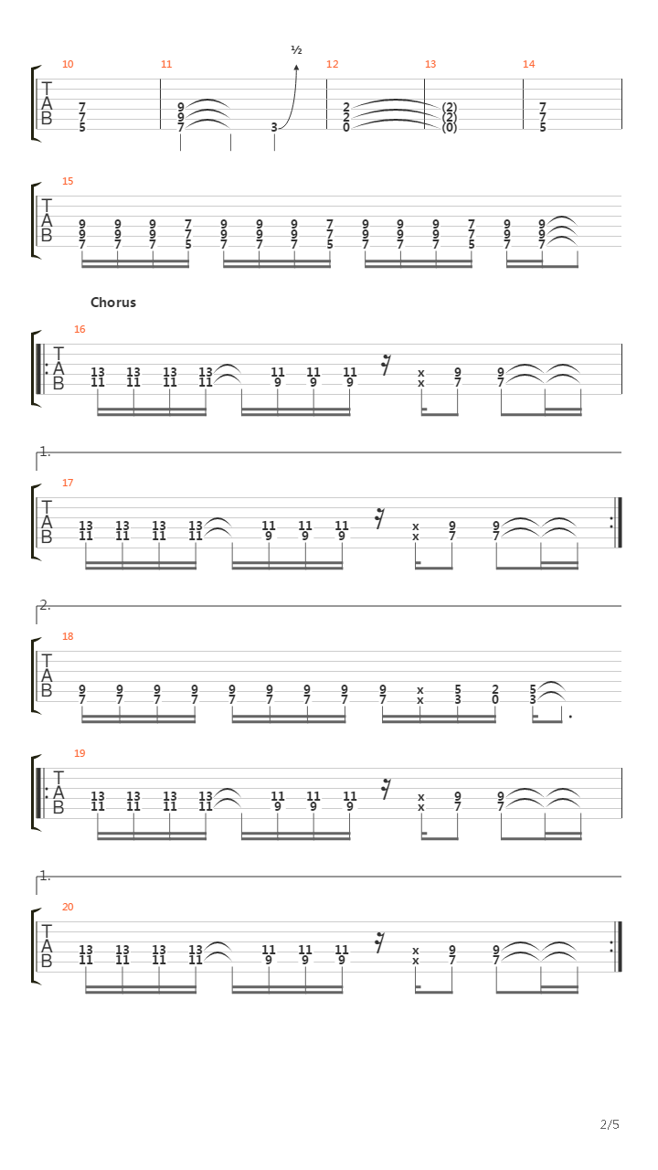 Steps吉他谱