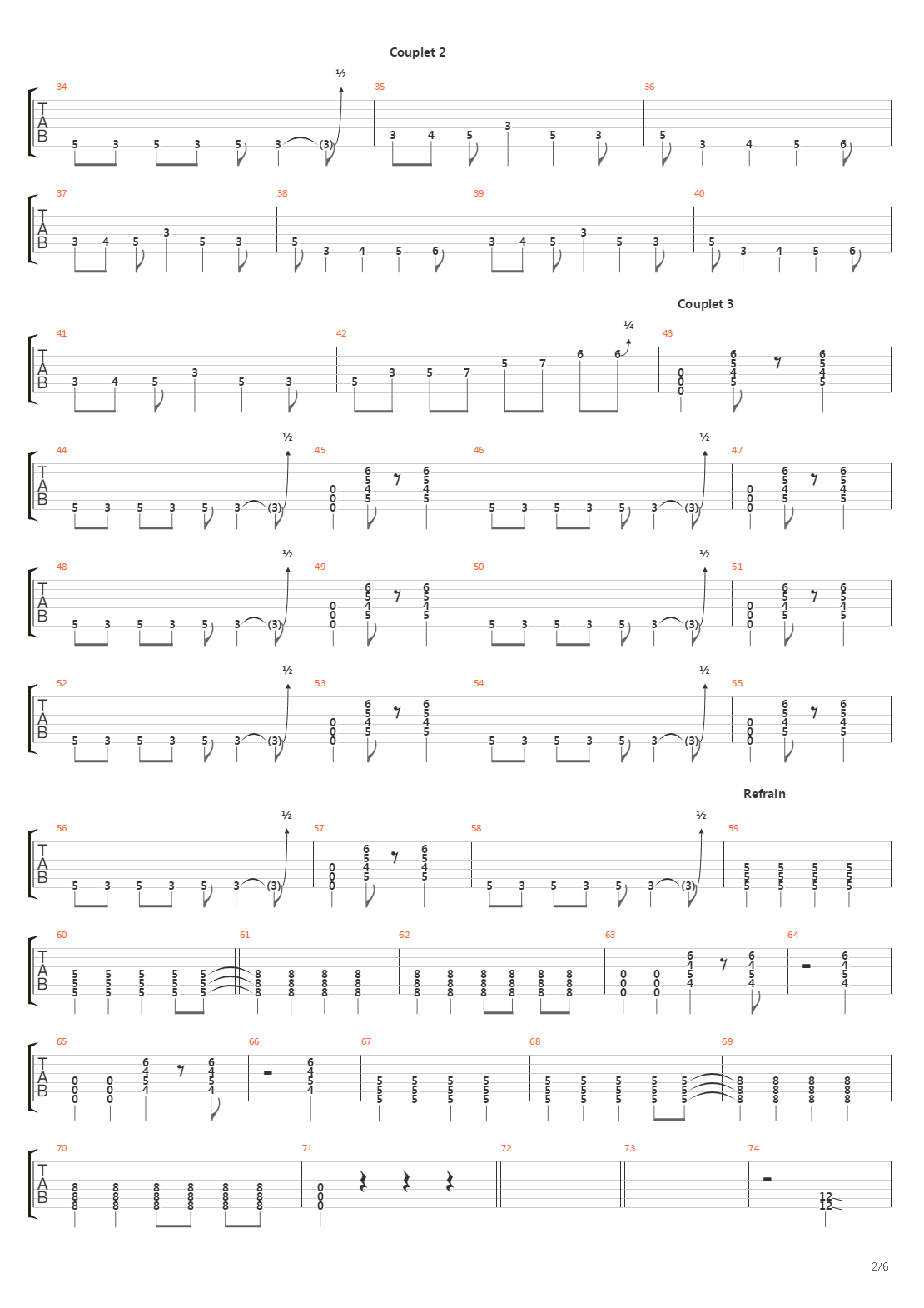 Journey吉他谱