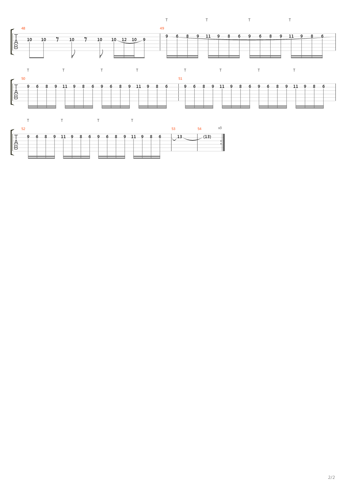 Kalashnikov吉他谱