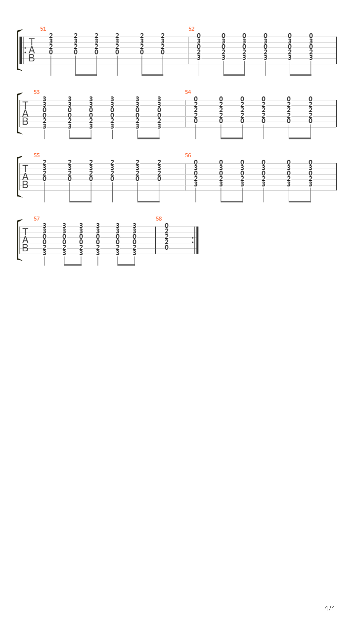 Carefree Highway吉他谱